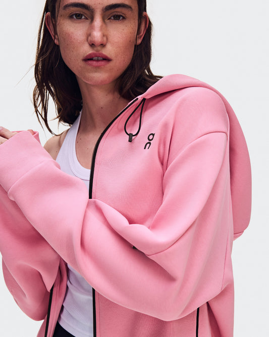 Women's Focus Tech Zip Hoodie Magnolia - US 1738
