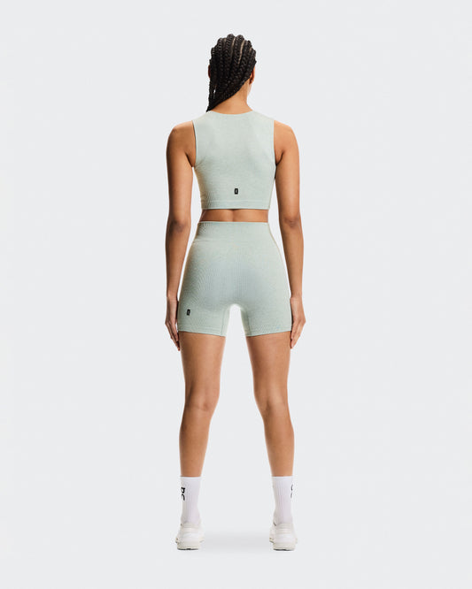 Women's Studio Knit Crop Mineral Heather - US 0059