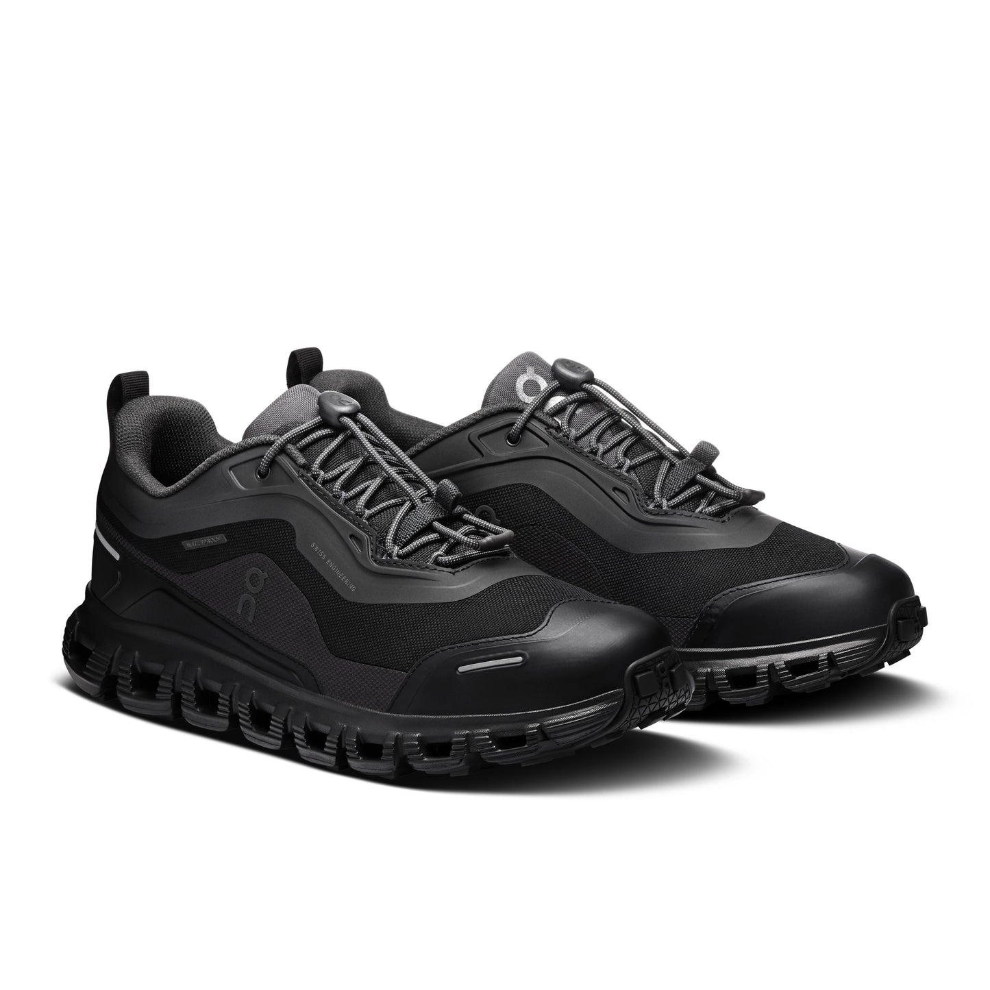 Women's Cloud 6 Geo Waterproof Black | Black - US 6622