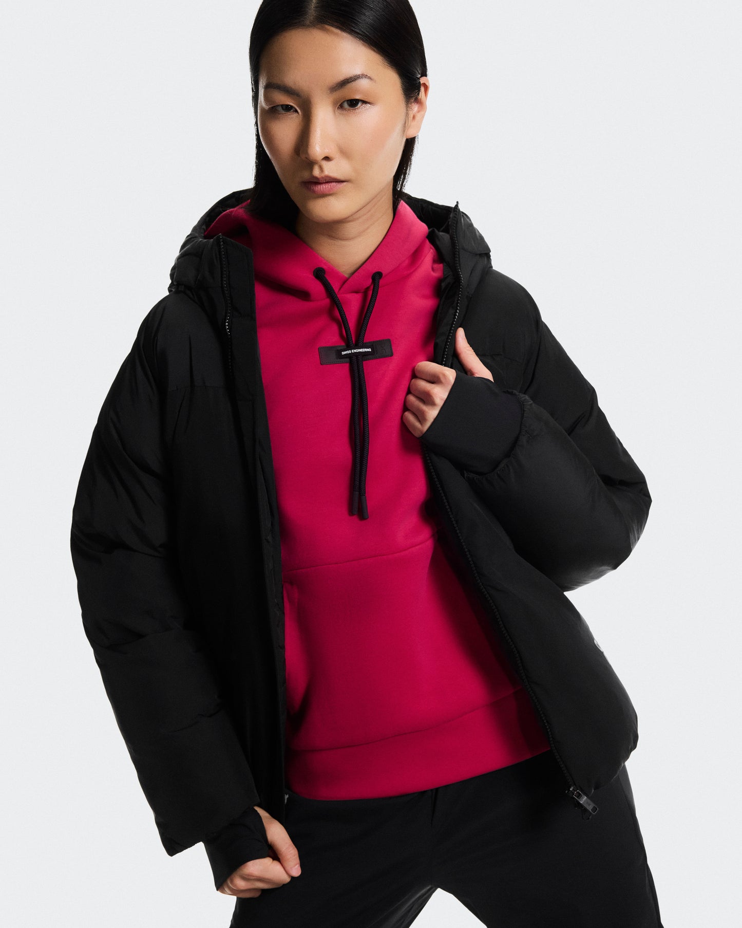 Women's All-Day Puffer Jacket Black - US 1038