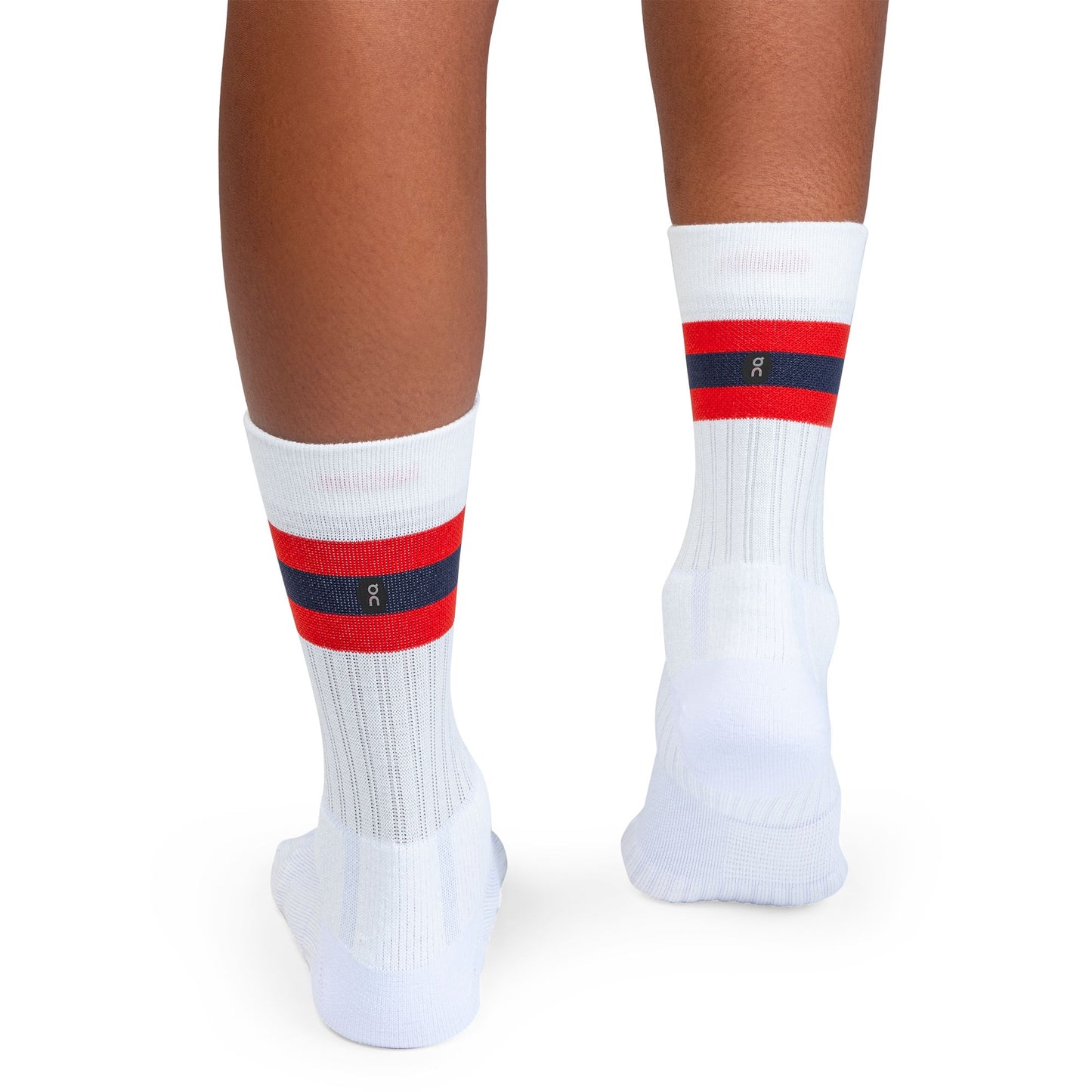 Women's Tennis Sock White | Red - US 3077