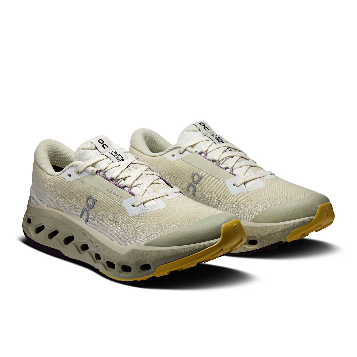 Women's Cloudsurfer Trail 2 Waterproof Ghost | Chalk - US 5096