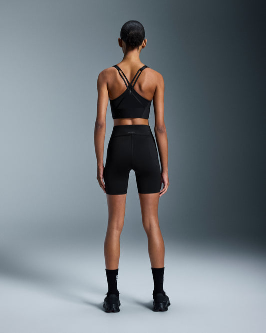 Women's Train Bra Longline Black - US 3912
