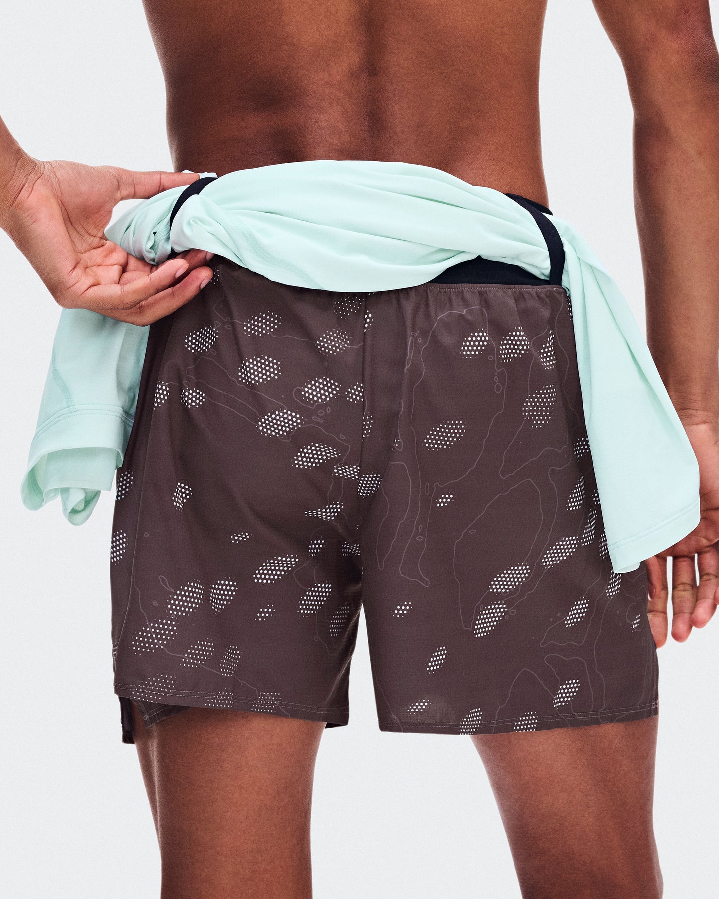 Men's Trail Shorts Mulberry - US 4423