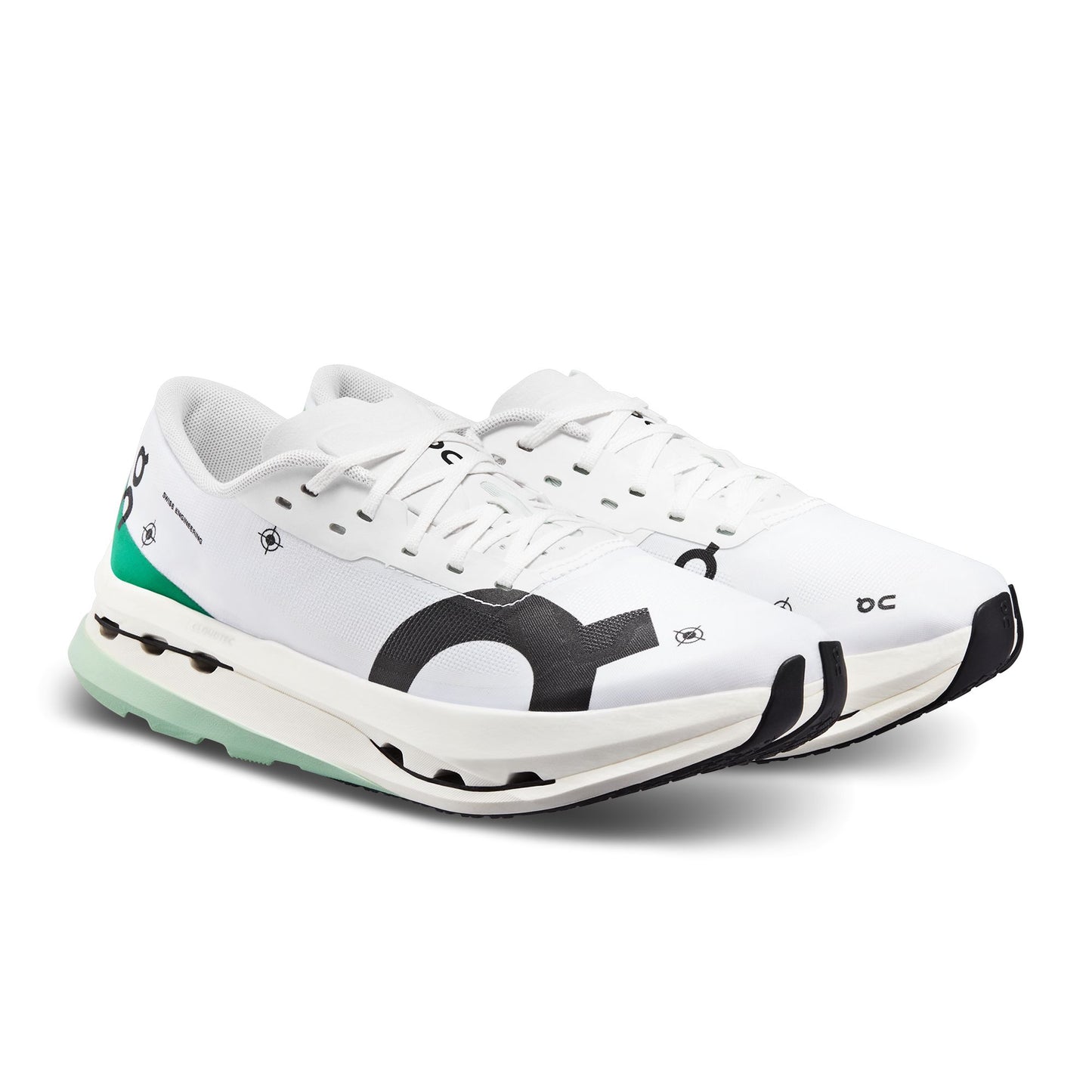 Women's Cloudboom Echo 3 Undyed-White | Mint - US 3373