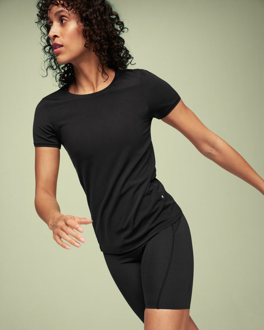 Women's Movement-T Black - US 5255