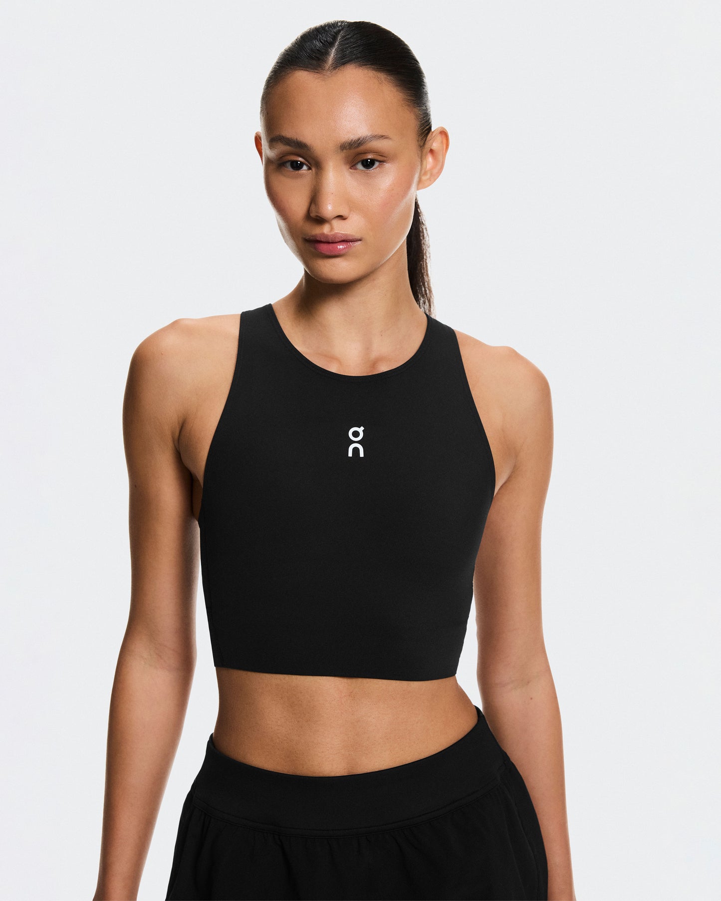 Women's Court Crop Top Black - US 1802