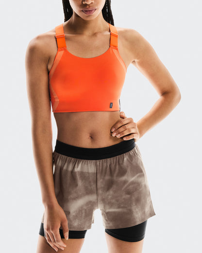 Women's 3" Performance Shorts AOP Cinder | Black - US 7667