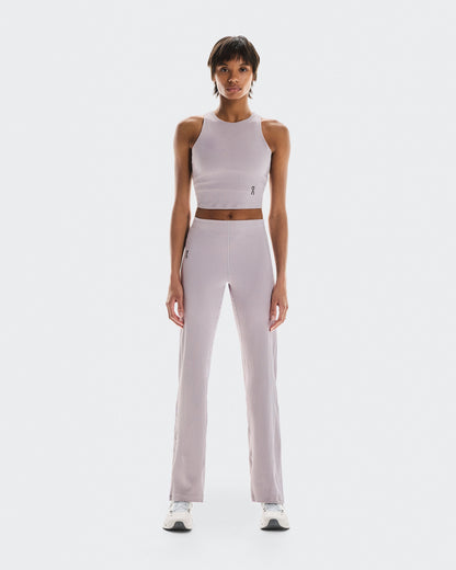 Women's All-Day Ribbed Pants Orchid | Lilac - US 6021