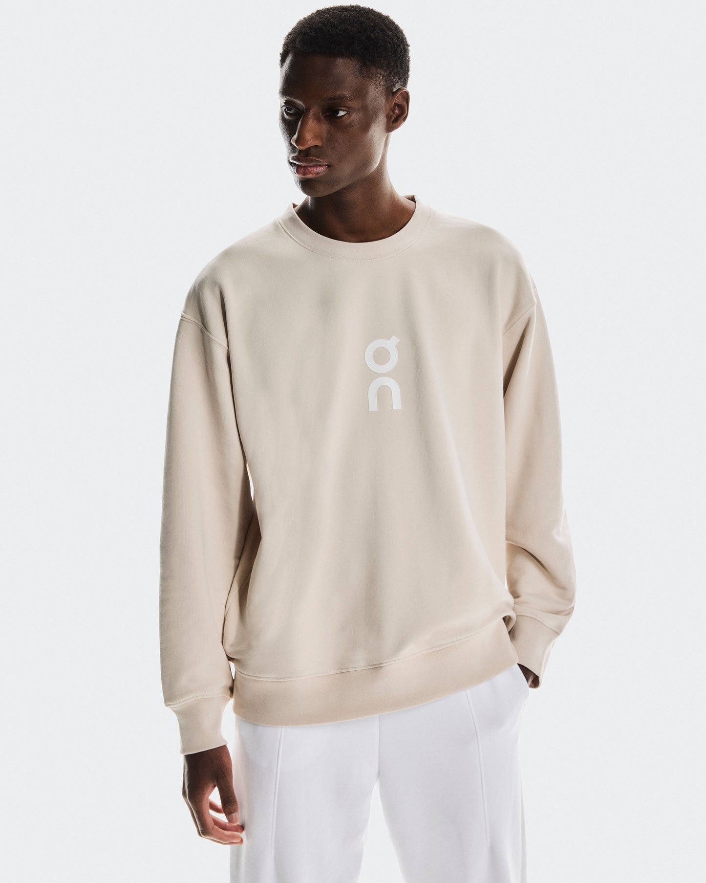 Men's Club Crew Graphic Silver - US 9710