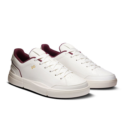 Men's THE ROGER Centre Court Ivory | Maroon - US 6698