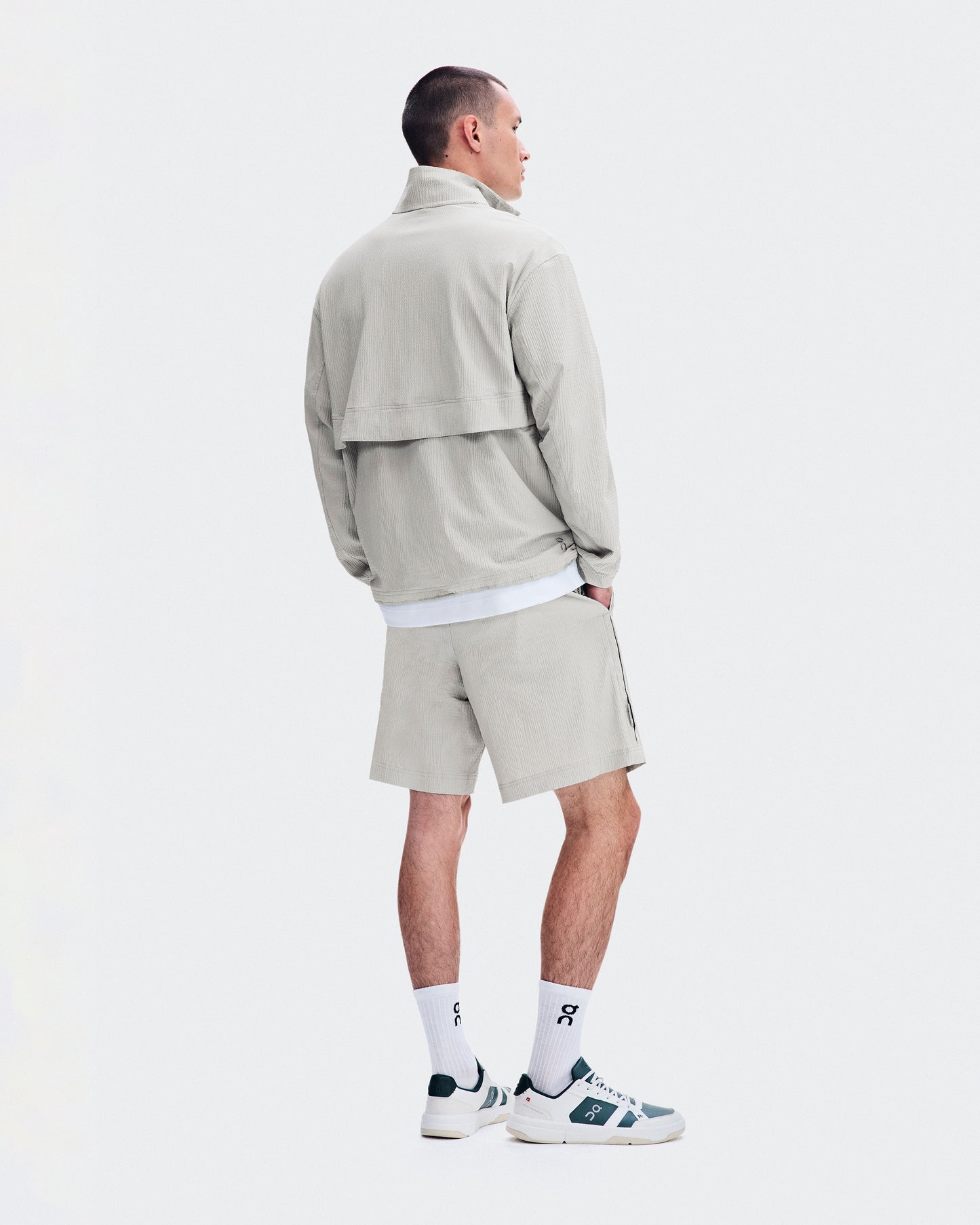 Men's Courtside 1/2 Zip Eaze Brume - US 1118