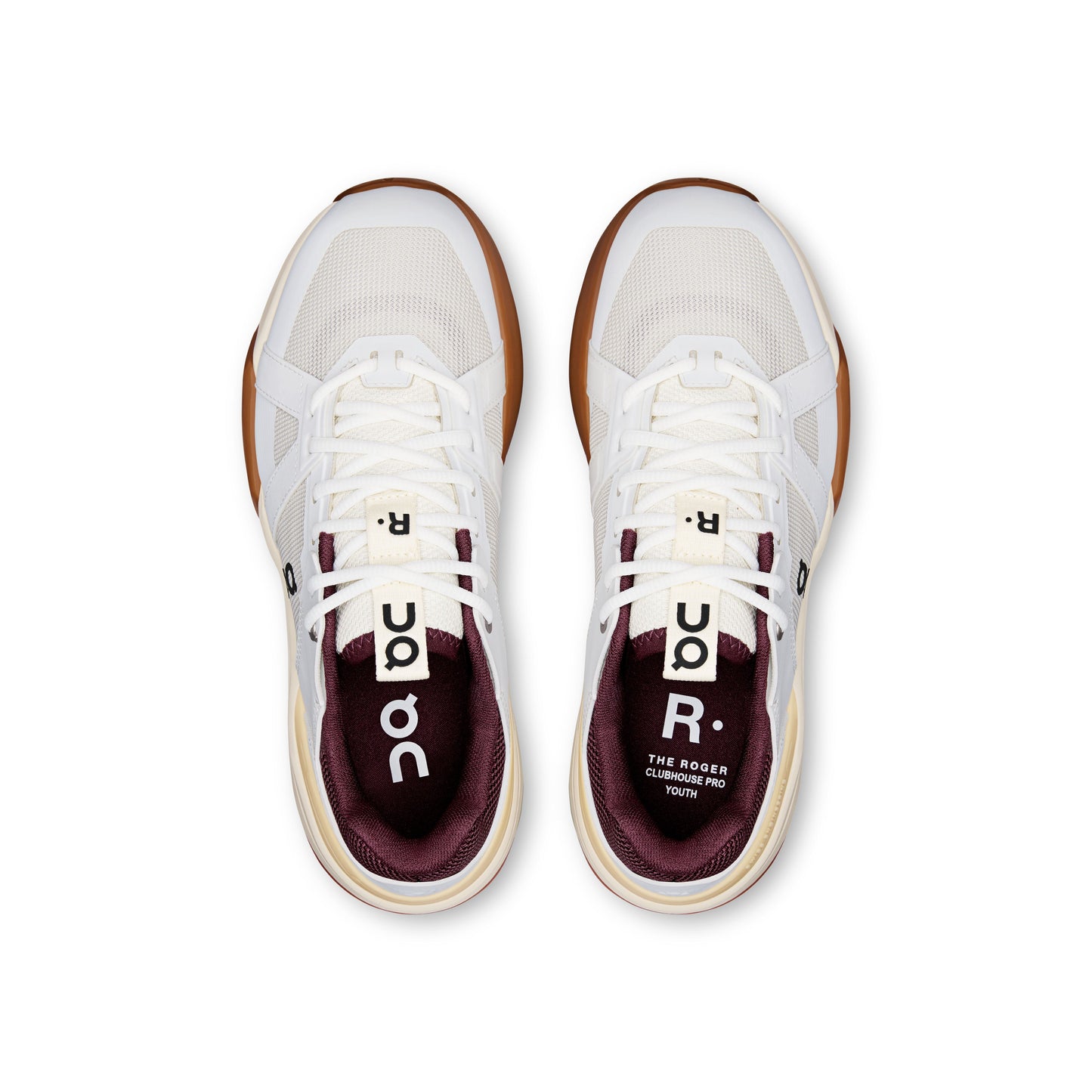 Youth THE ROGER Clubhouse Pro Youth White | Maroon - US 1591