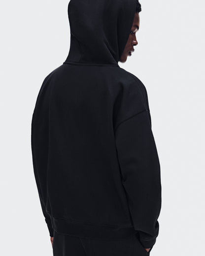Men's Club Collective Full Zip Hoodie Black - US 7212