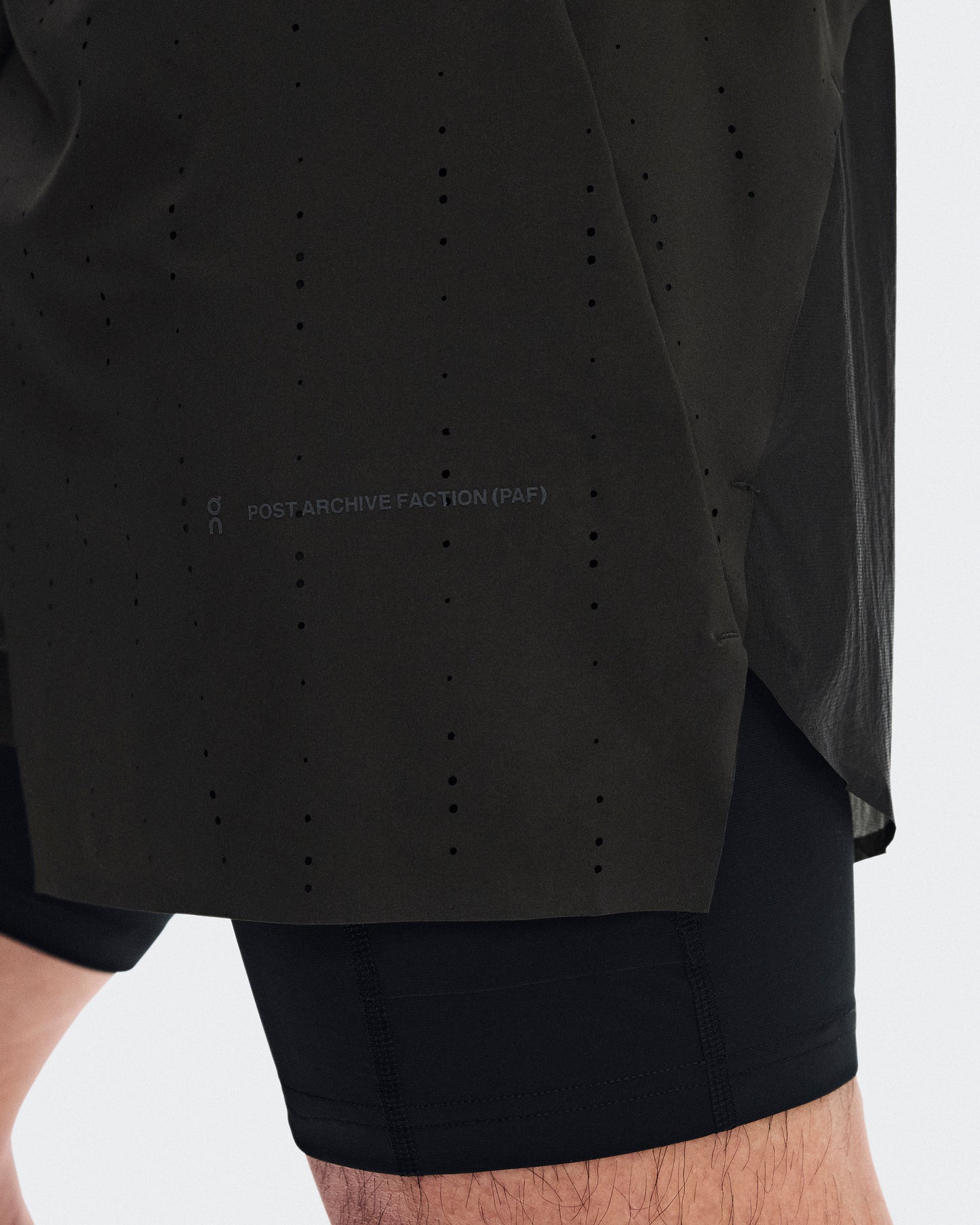 Men's Zero 2-in-1 Shorts PAF Molasses | Black - US 7621