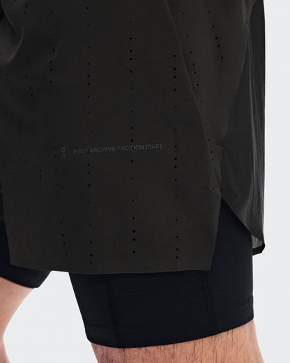 Men's Zero 2-in-1 Shorts PAF Molasses | Black - US 7621