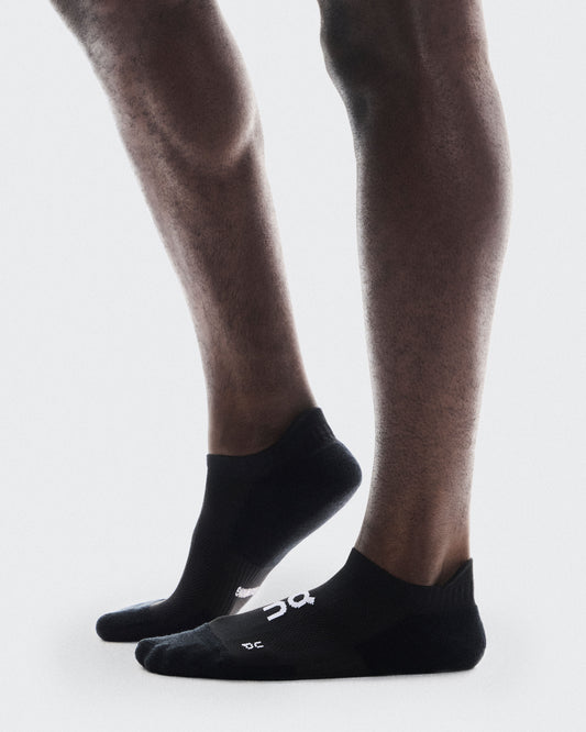 Core Run Sock Low 2P Black - US 4273