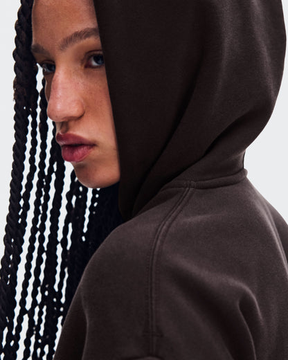 Women's Club Collective Full Zip Hoodie FKA Espresso - US 5328