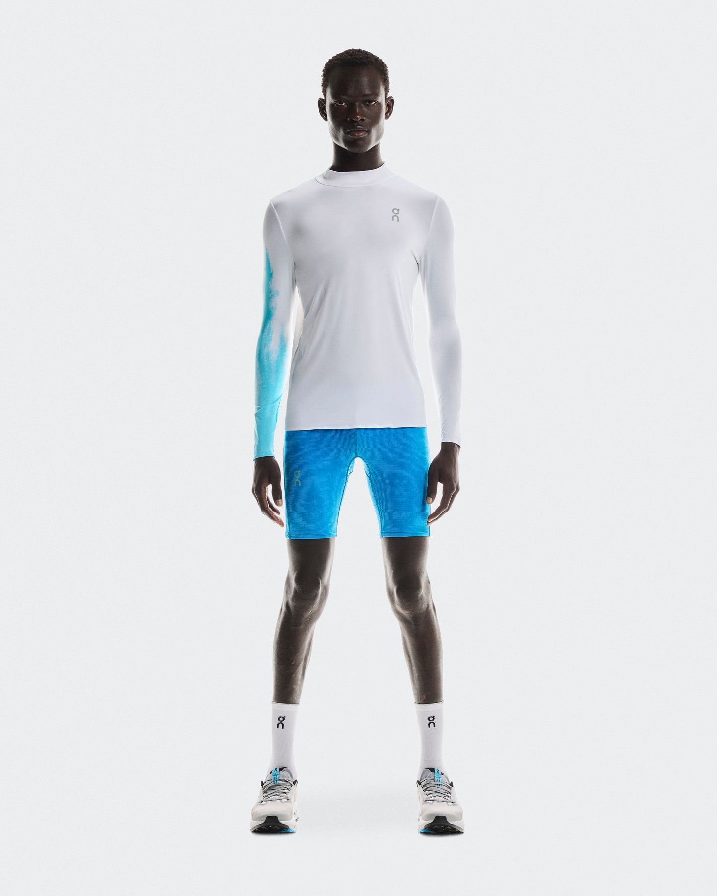 Men's Pace Long-T White | Horizon - US 9586