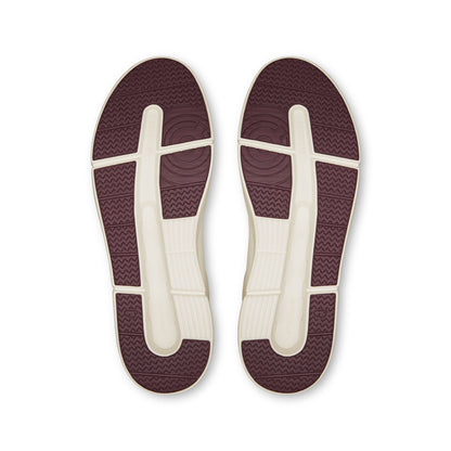 Men's THE ROGER Centre Court Ivory | Maroon - US 6698