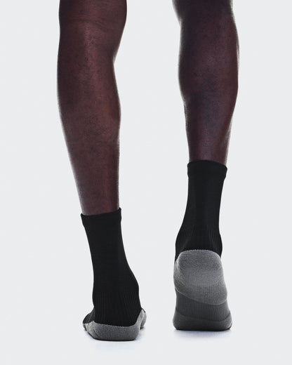 Trail Sock High 2P Black | Black - US 1078