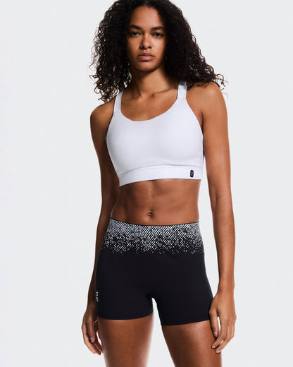 Women's Zero Short Tights Black | White - US 4835