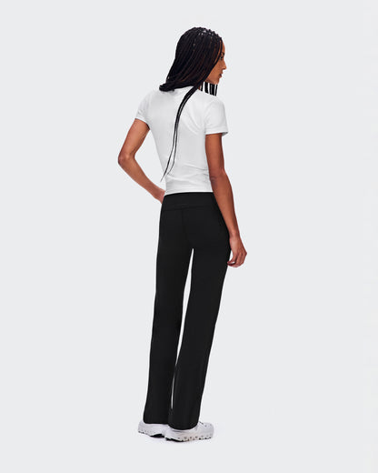 Women's All-Day Ribbed T-Shirt White - US 6846