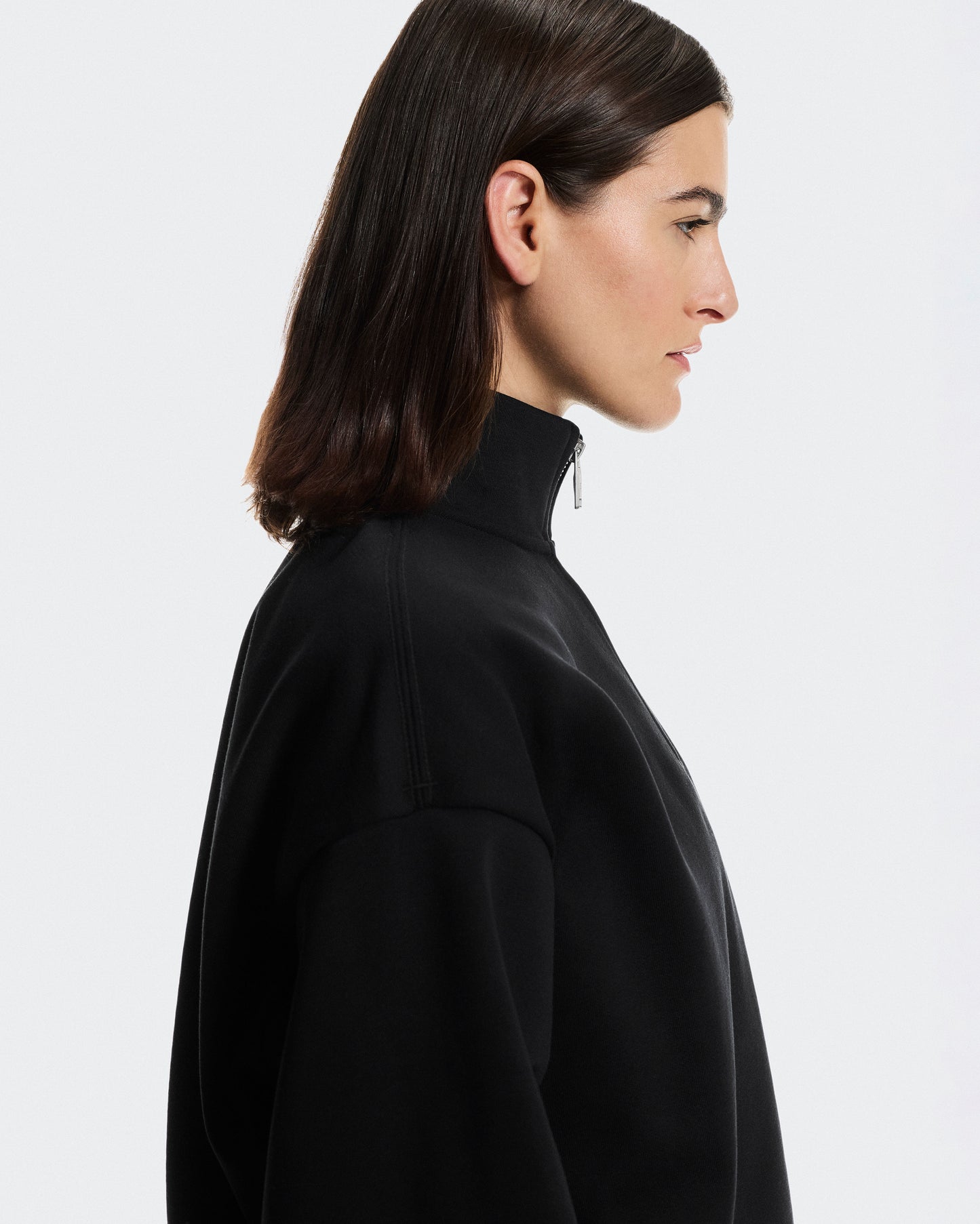 Women's Club Collective 1/4 Zip Black - US 2219