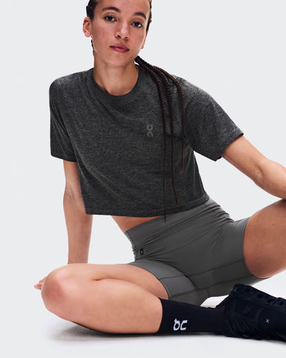 Women's Train Flex-T Crop Ember Heather - US 7532