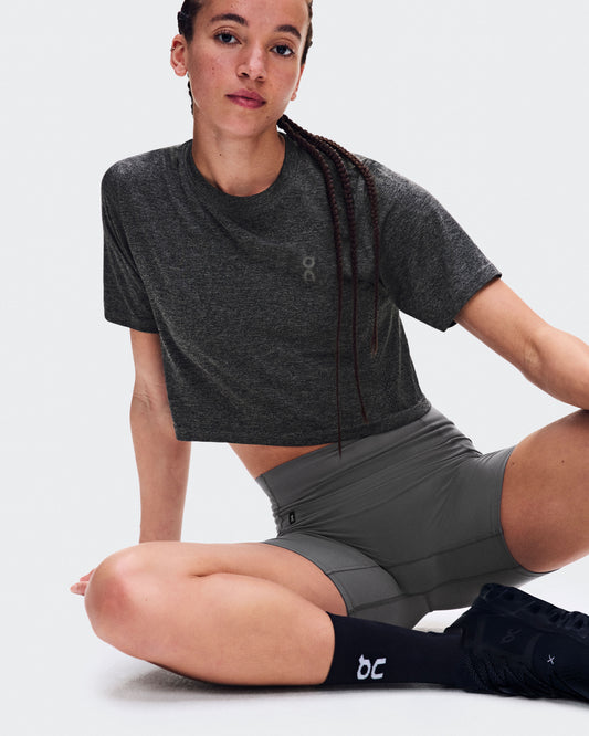 Women's Train Flex-T Crop Ember Heather - US 7532