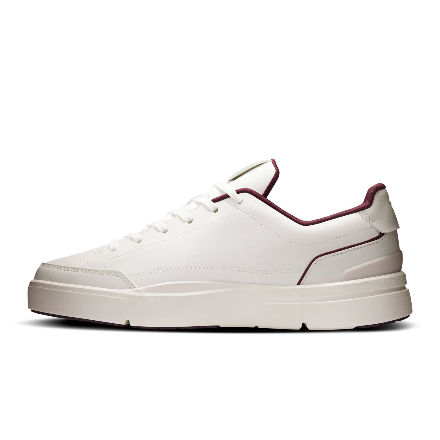Women's THE ROGER Centre Court Ivory | Maroon - US 4901