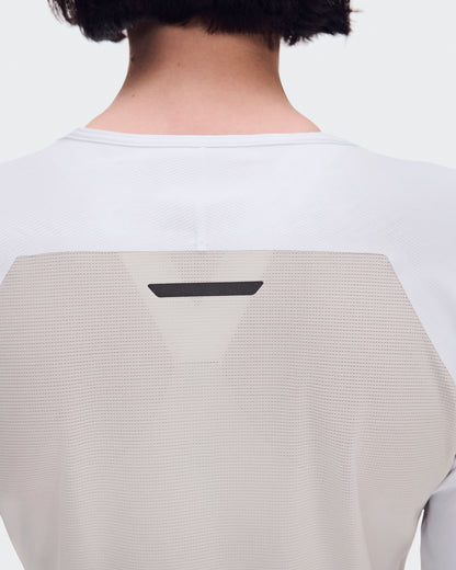 Women's Performance Long-T White | Silver - US 0134