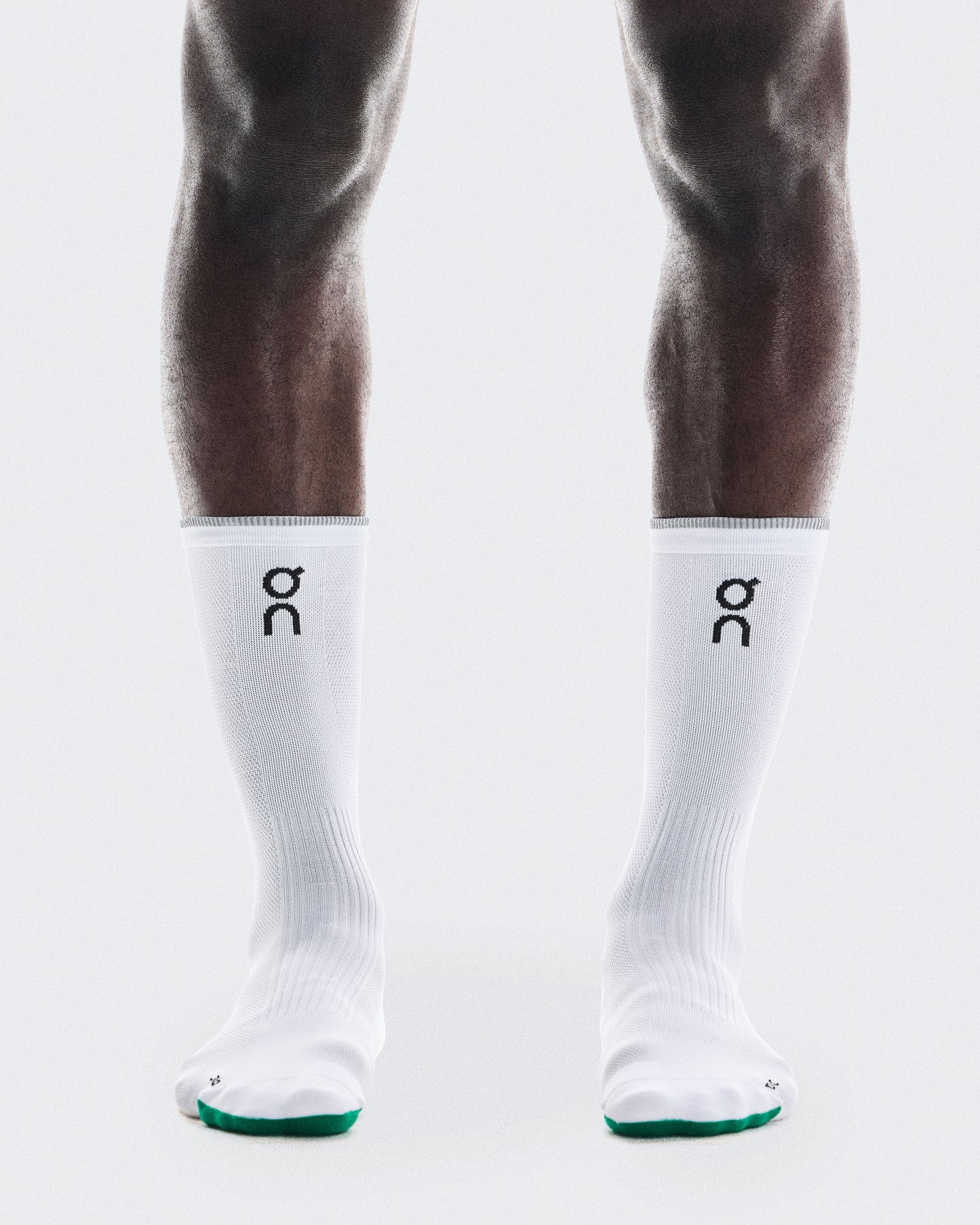 Elite Run Sock High White | Ivory - US 9530