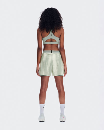 Women's Performance Shorts Terra Seedling | Tin - US 4116