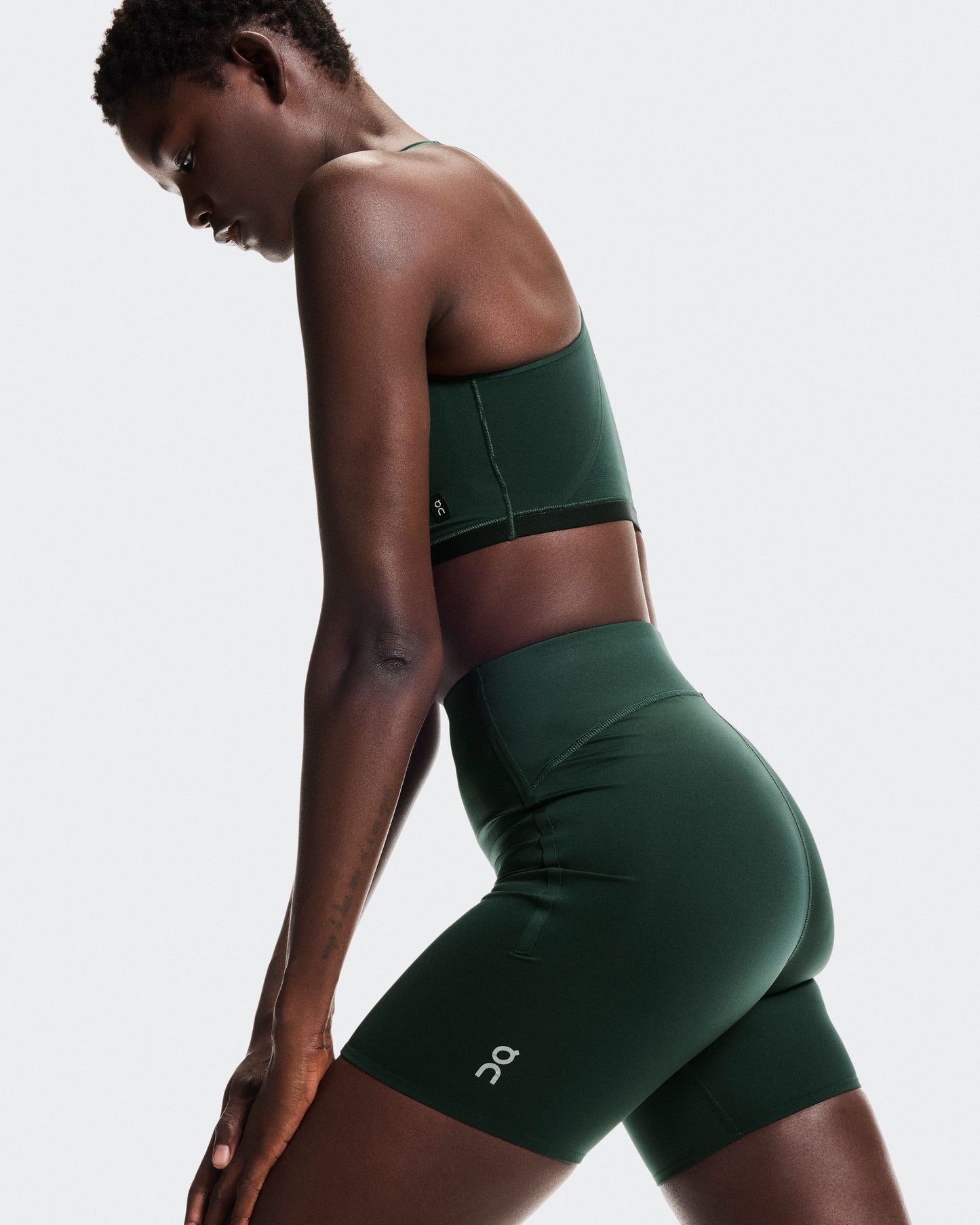 Women's Train Tights Short Obsidian - US 3857