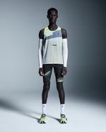 Men's Race Tights Half Black | Limelight - US 1779