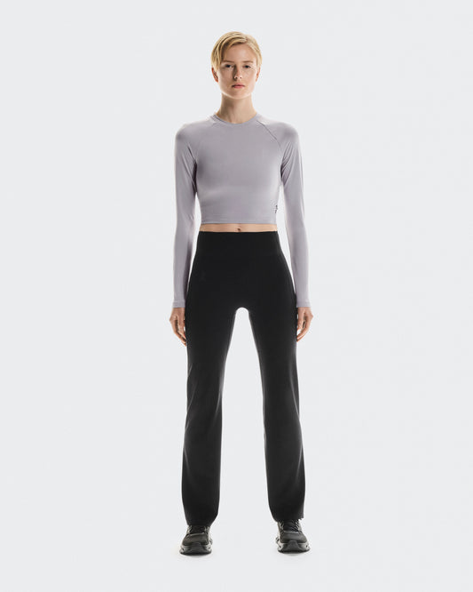 Women's Studio Long-T Crop Lilac - US 3460