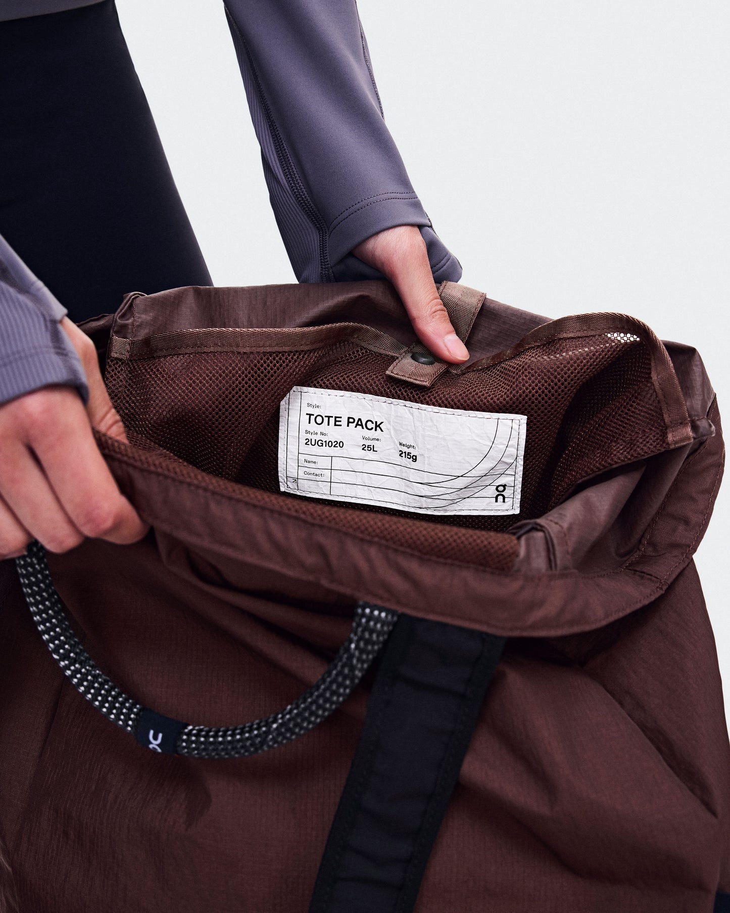 Tote Pack 25L Cacao | Black - US 1662