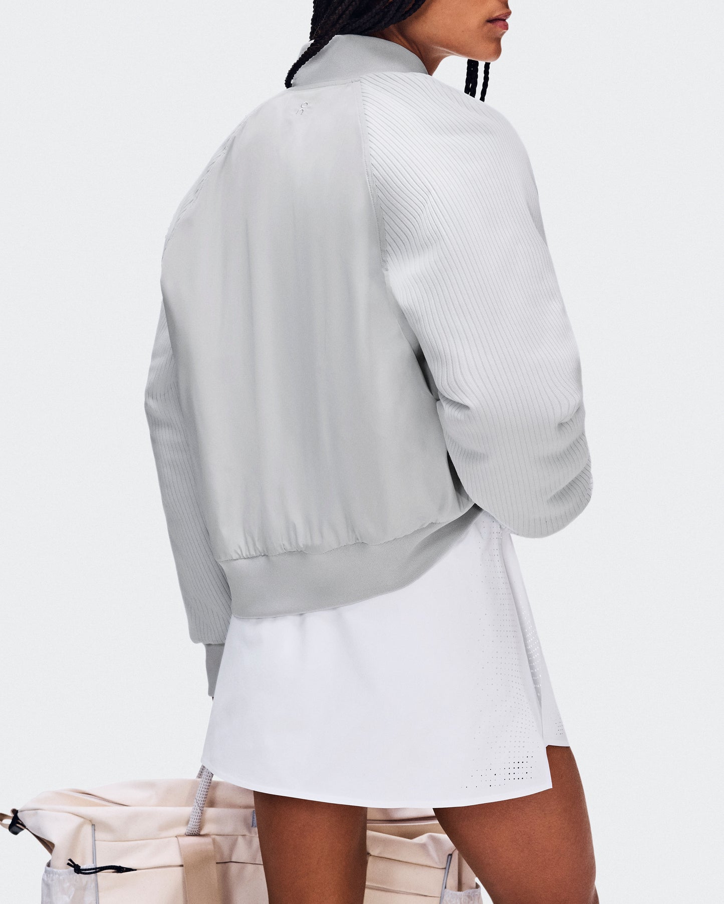 Women's Courtside Bomber Glacier - US 4856