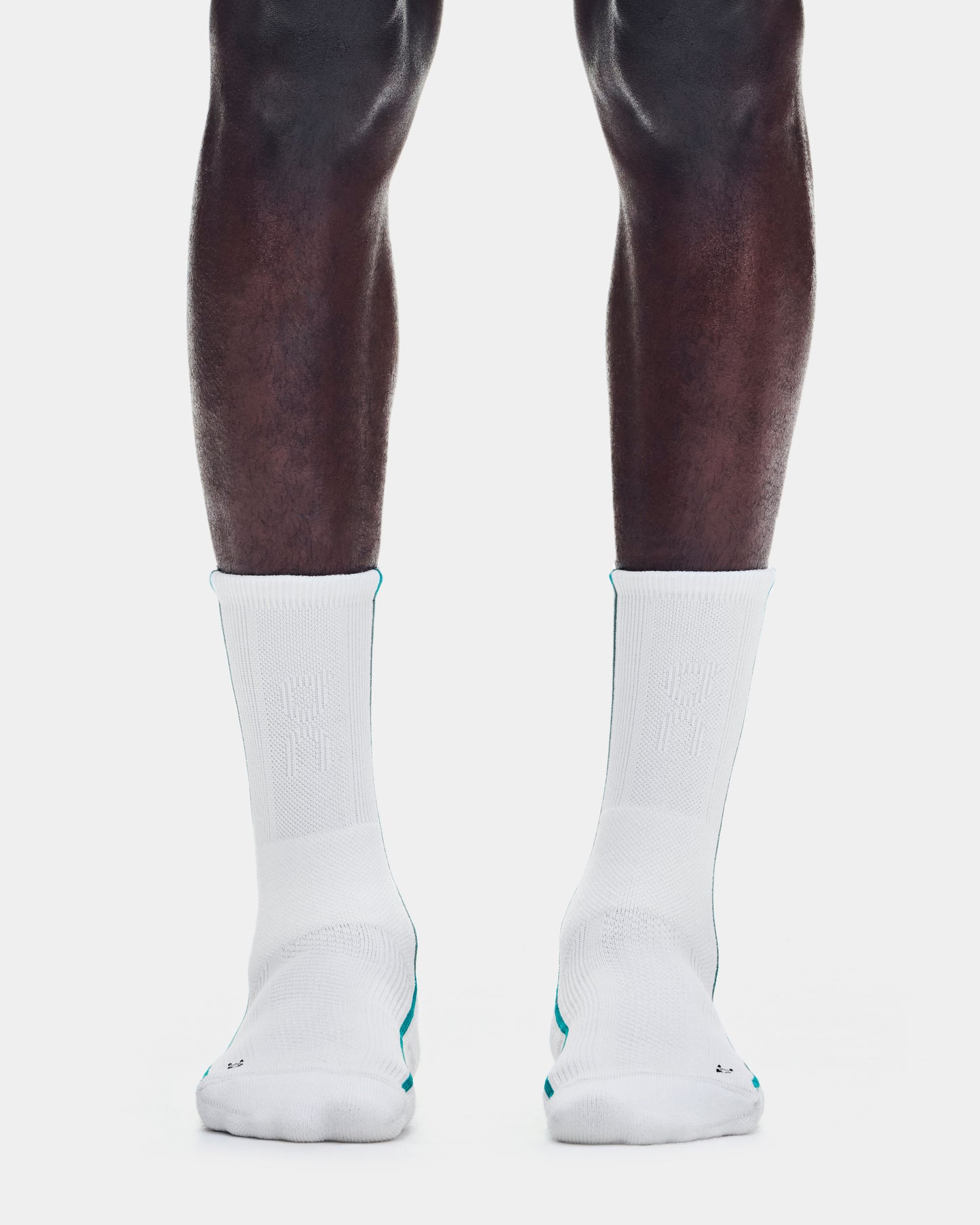 Court Sock High White | Neem - US 7412