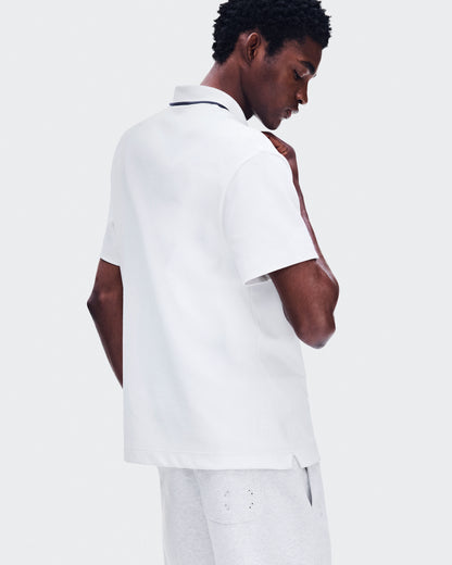 Men's Courtside Polo All White - US 6972