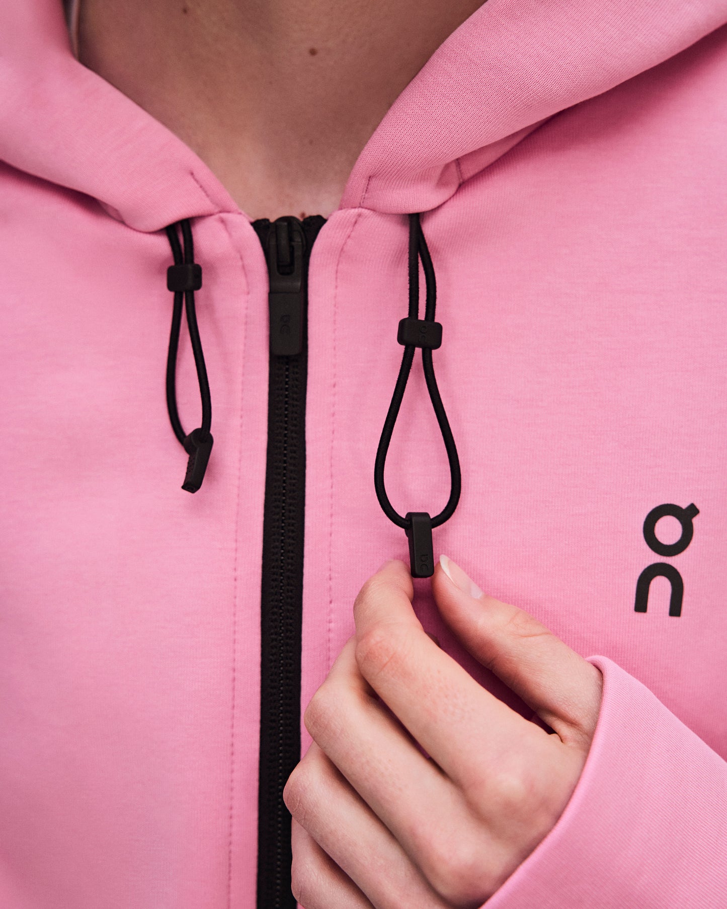 Women's Focus Tech Zip Hoodie Magnolia - US 1738