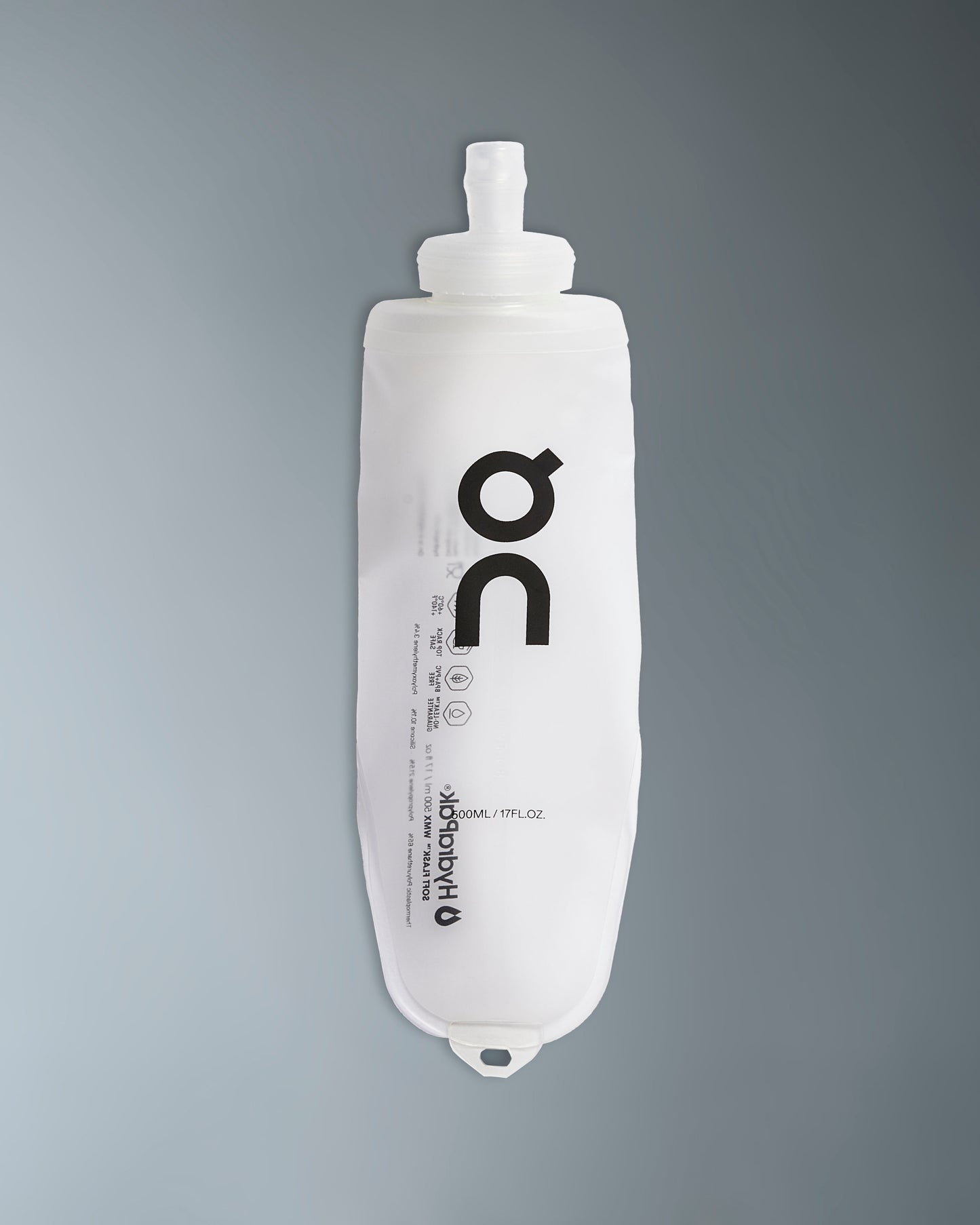 Soft Flask 500ml Translucent | Black - US 8978