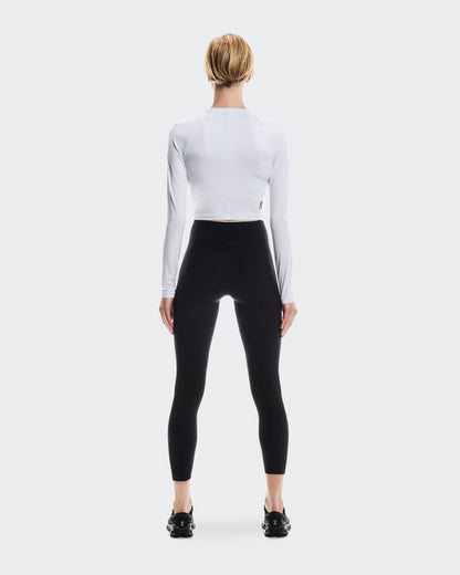 Women's Studio Long-T Crop White - US 7313