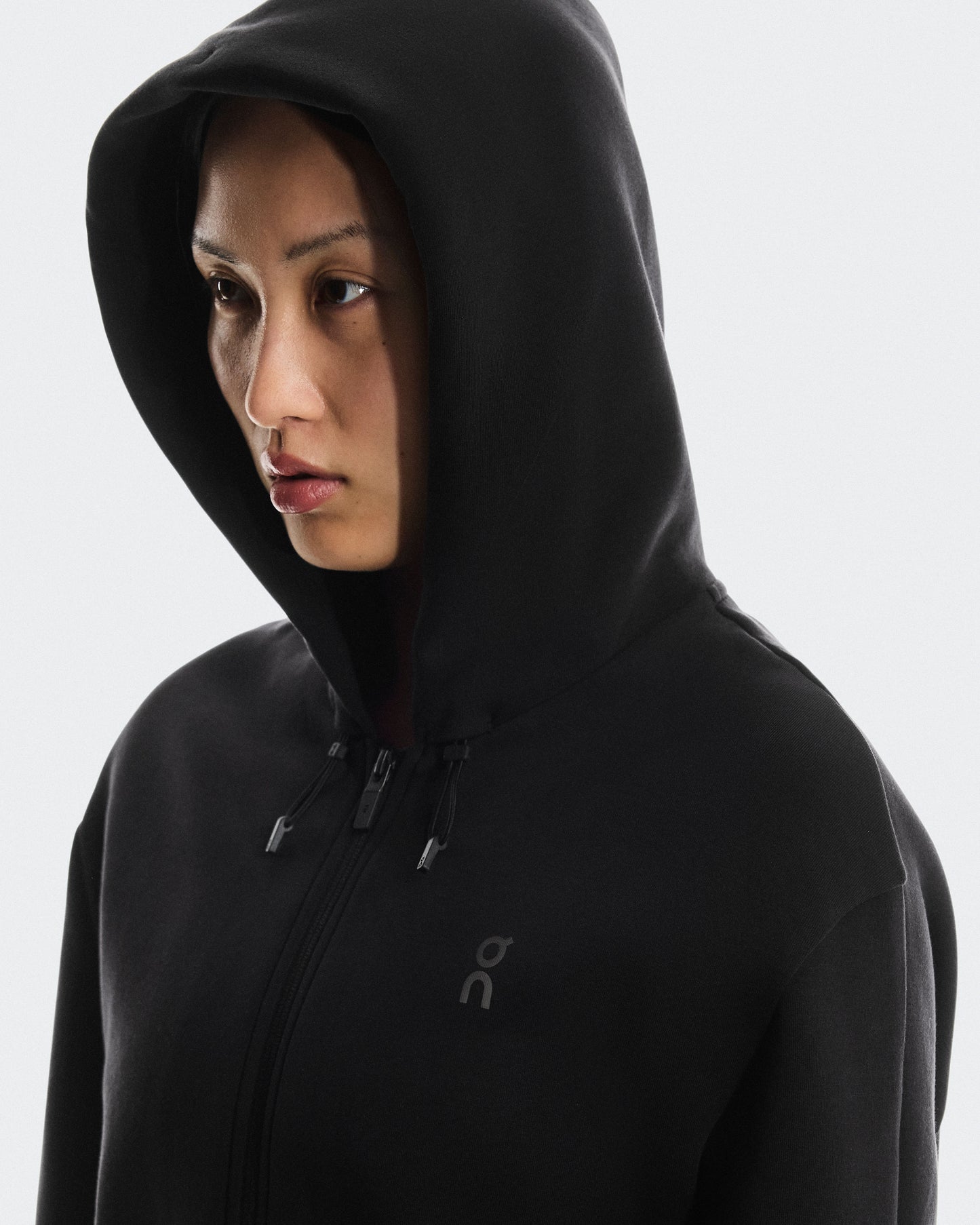 Women's Focus Tech Zip Hoodie Black - US 7997