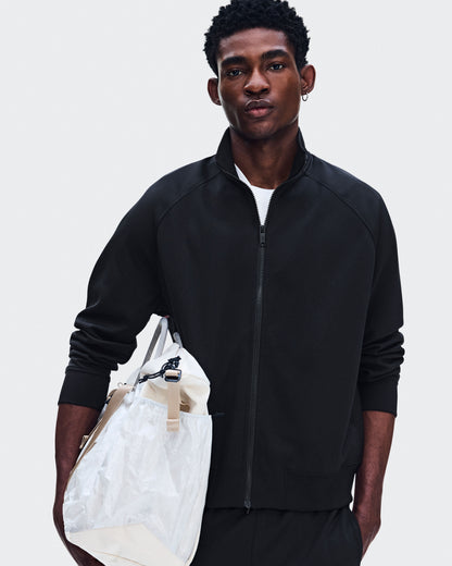 Men's Courtside Full-Zip Black - US 1378