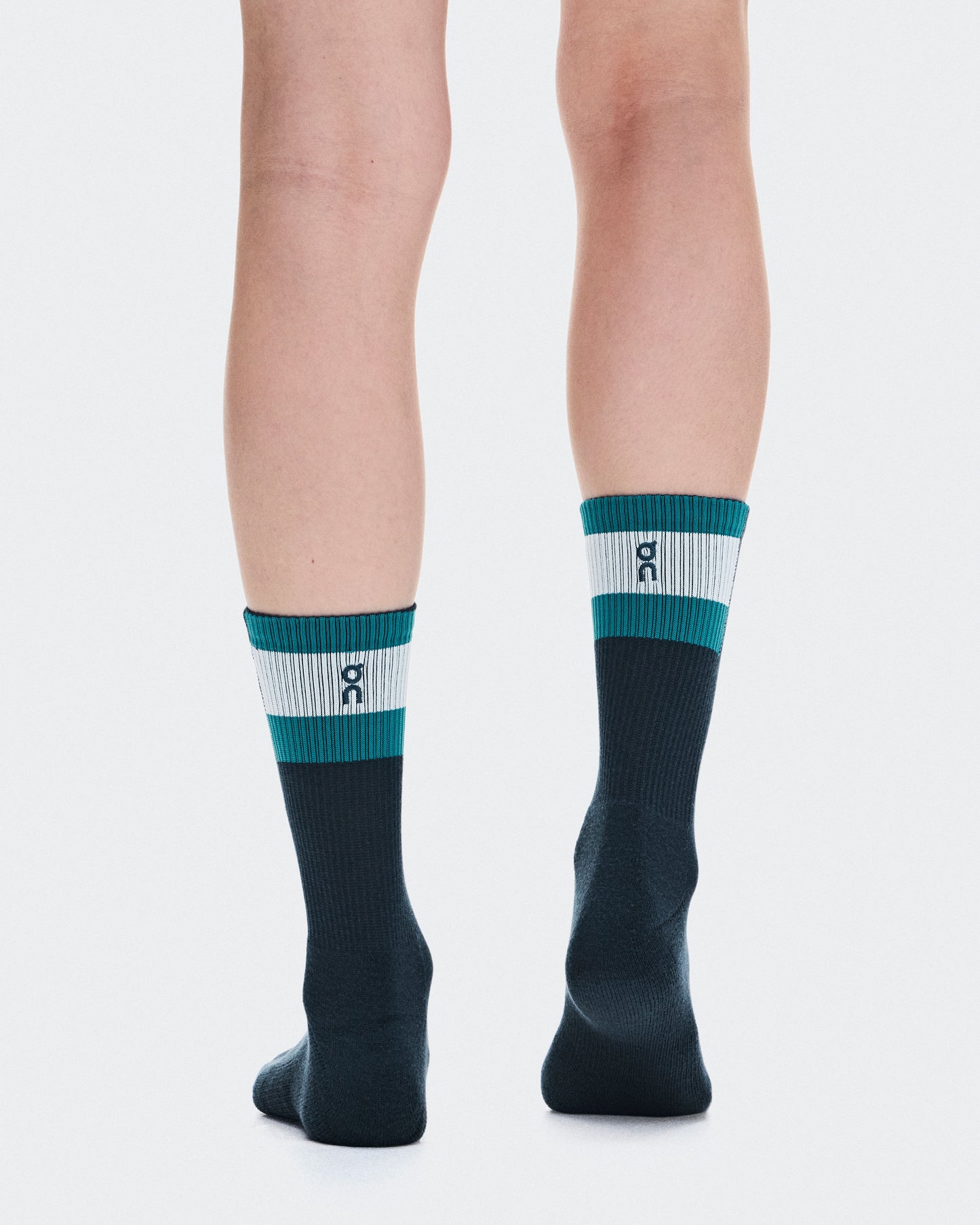 Courtside Sock High 2P Ivory | Midnight - US 1572