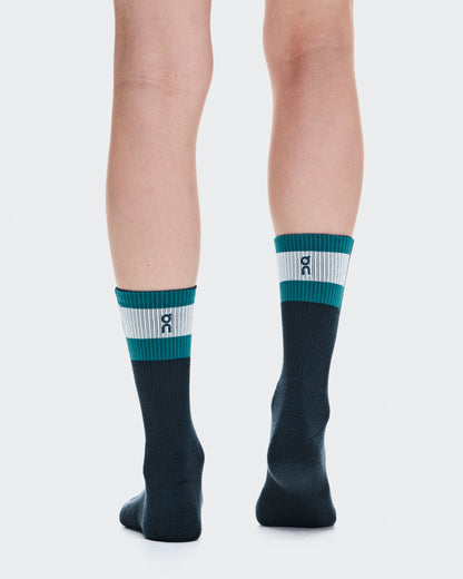 Courtside Sock High 2P Ivory | Midnight - US 1572