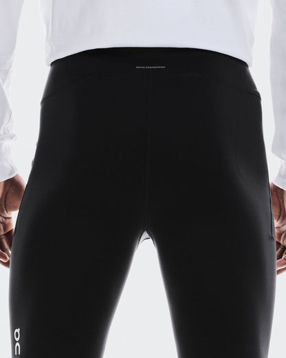 Men's Train Tights 1/2 Black - US 9037