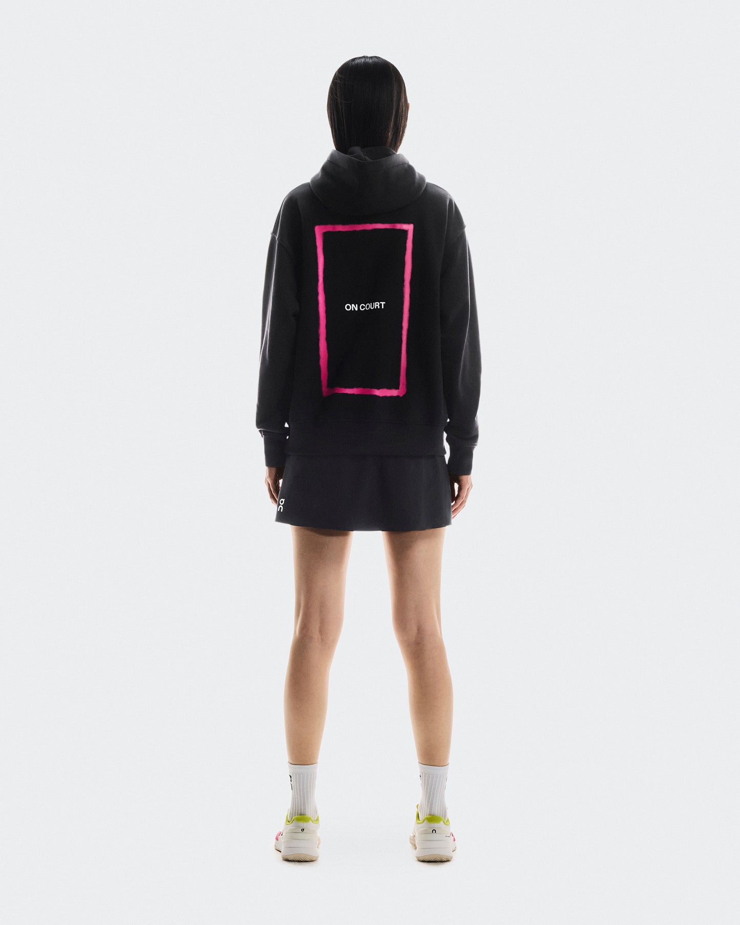 Women's Club Hoodie Tennis Black - US 1014
